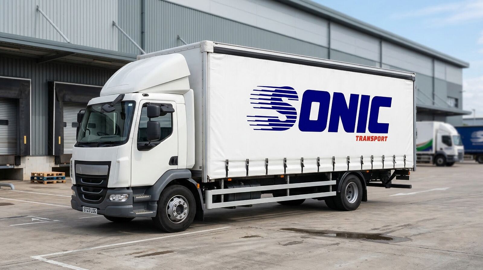 Sonic Transport 18 tonne lorry